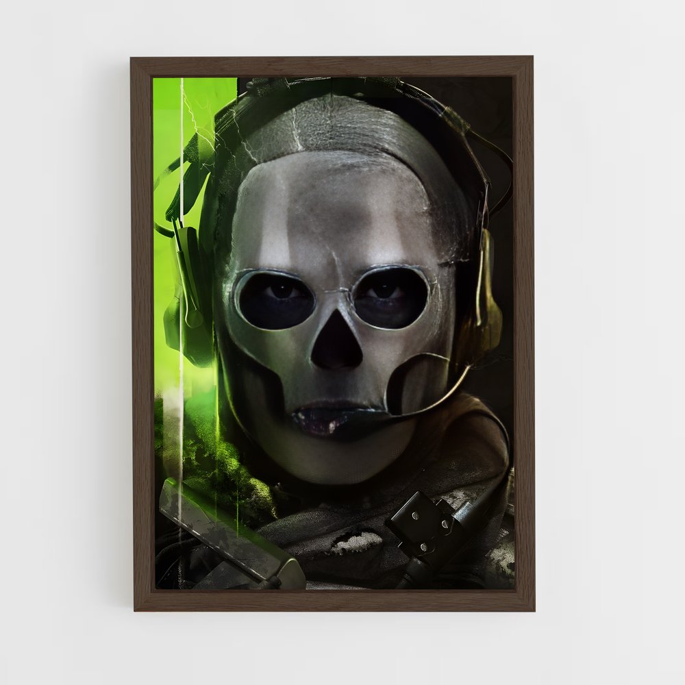 ap-ghost cod-7 cadre Bois foncé