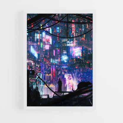ap-ghost in the shell-4 cadre Blanc