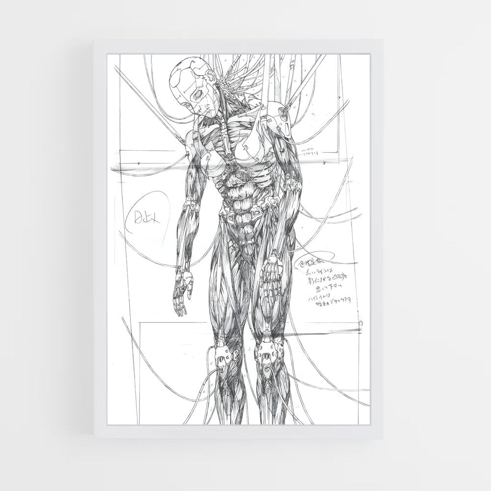 ap-ghost in the shell-7 cadre Blanc
