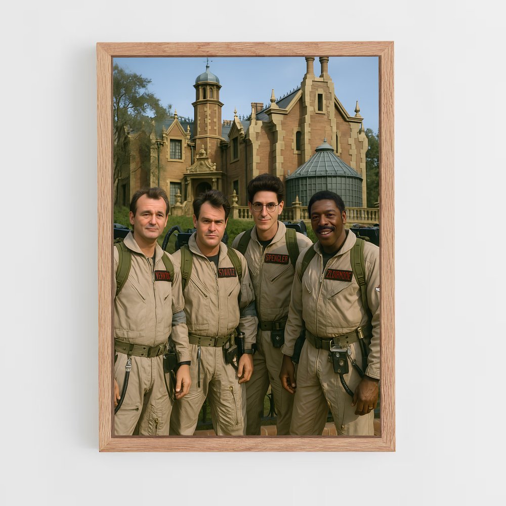 ap-ghostbusters-5 cadre Bois clair