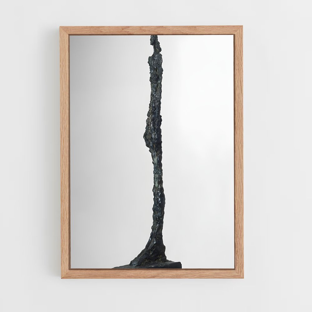 ap-giacometti woman of venice-1 cadre Bois clair