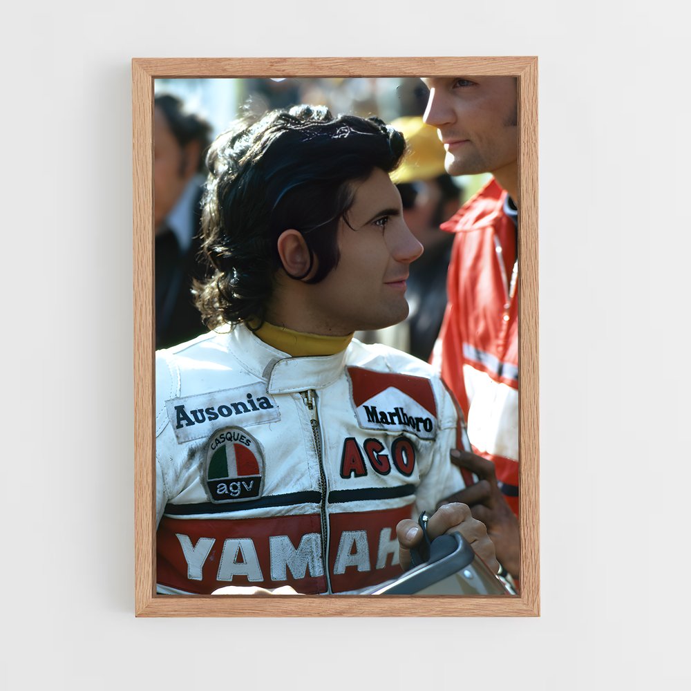 ap-giacomo agostini-3 cadre Bois clair