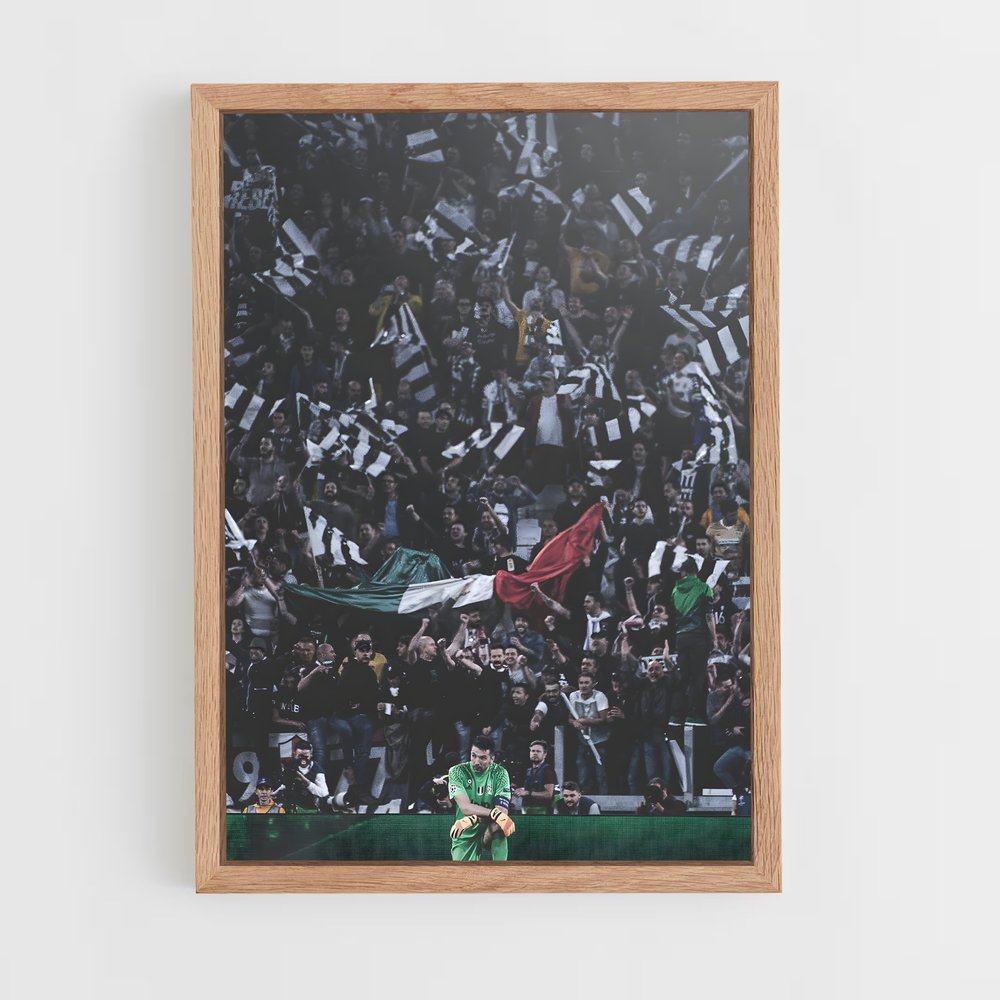ap-gianluigi buffon-7 cadre Bois clair