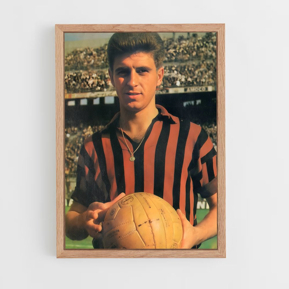 ap-gianni rivera-1 cadre Bois clair