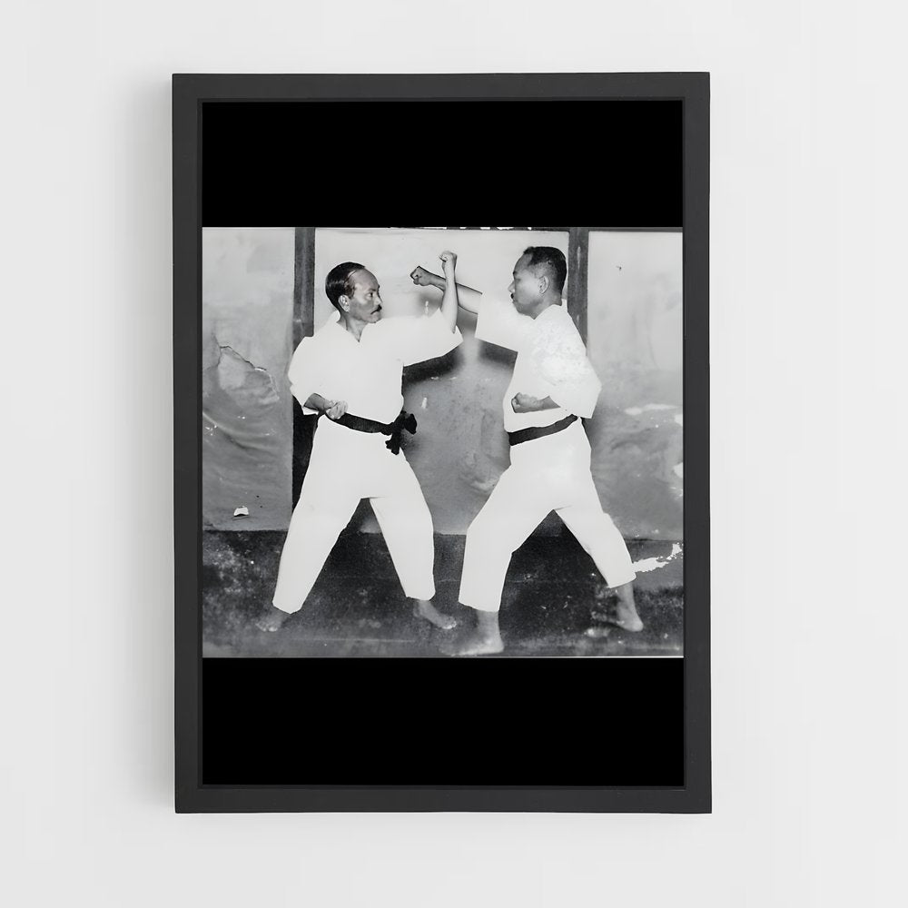 ap-gichin funakoshi-2 cadre Noir