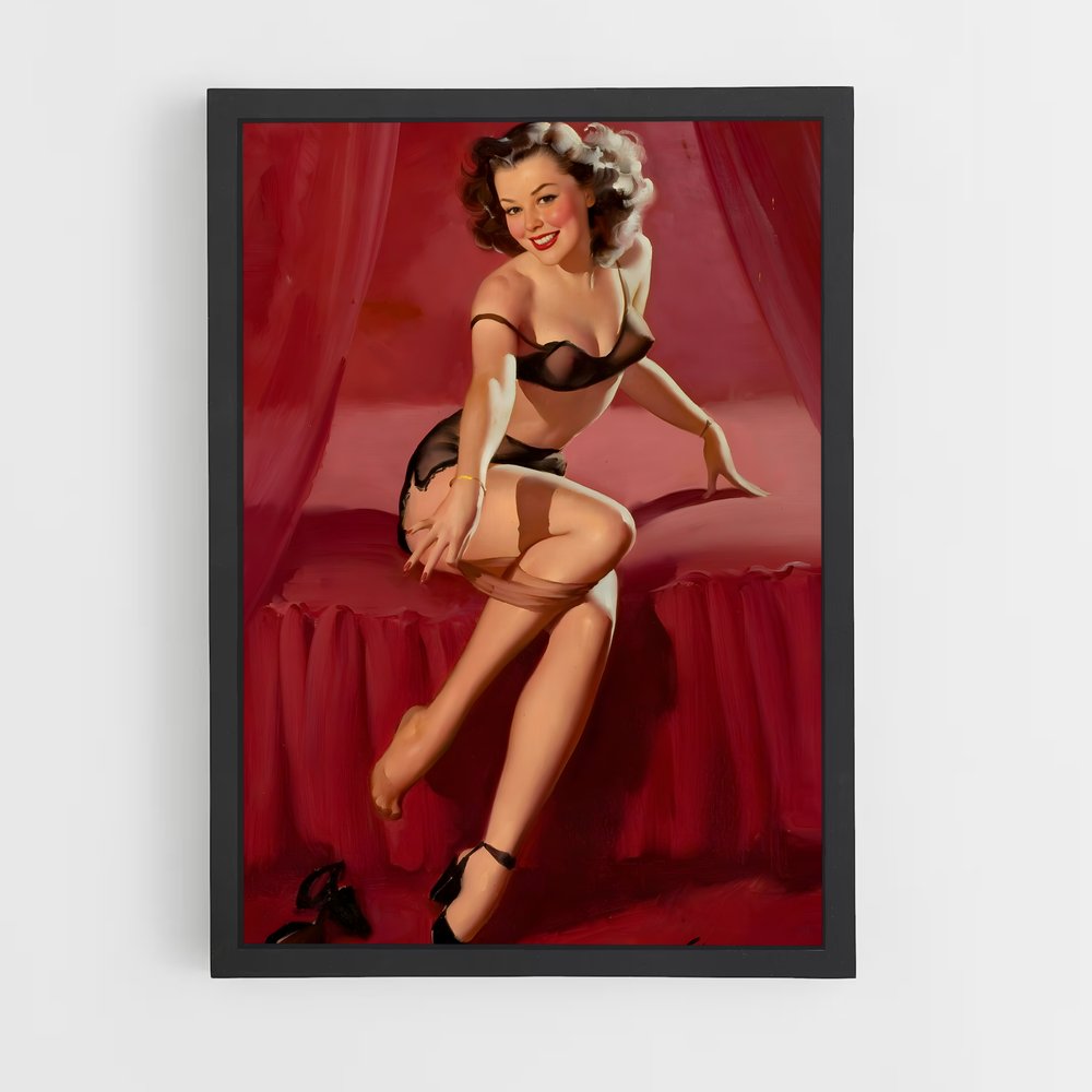 ap-gil elvgren-2 cadre Noir