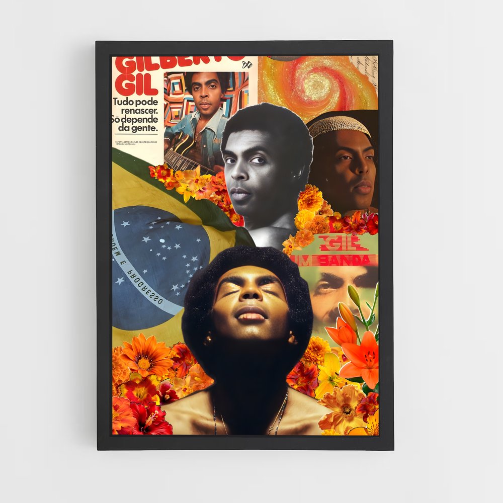 ap-gilberto gil-1 cadre Noir