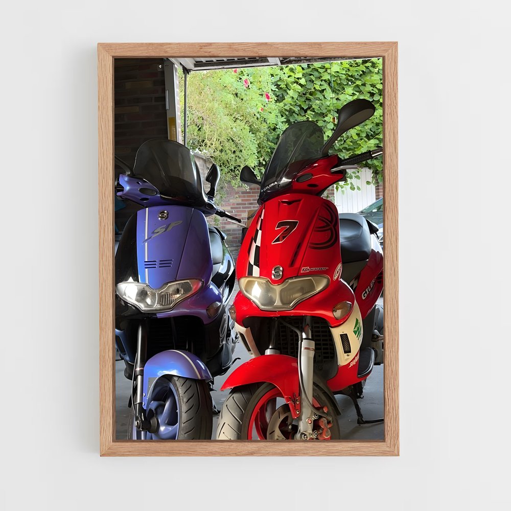 ap-gilera runner-2 cadre Bois clair