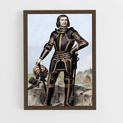 ap-gilles de rais-1 cadre Bois foncé