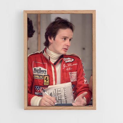 ap-gilles villeneuve-8 cadre Bois clair