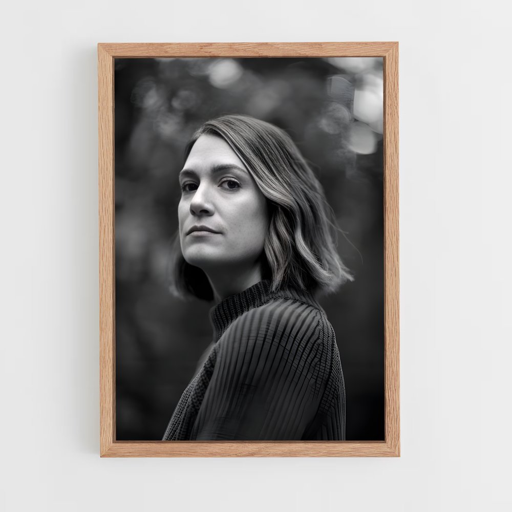 ap-gillian flynn-3 cadre Bois clair
