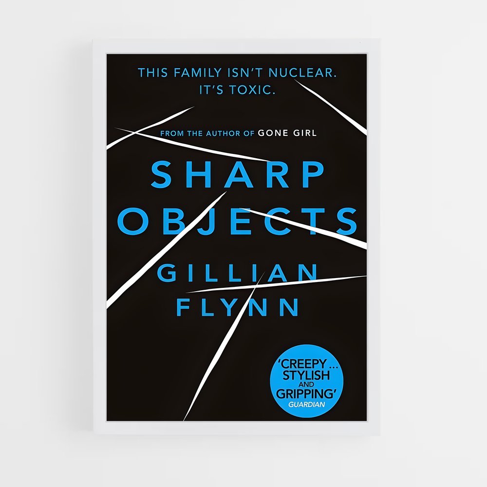 ap-gillian flynn-4 cadre Blanc