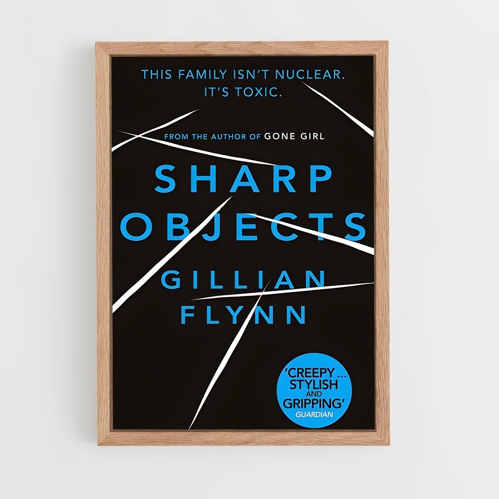 ap-gillian flynn-4 cadre Bois clair