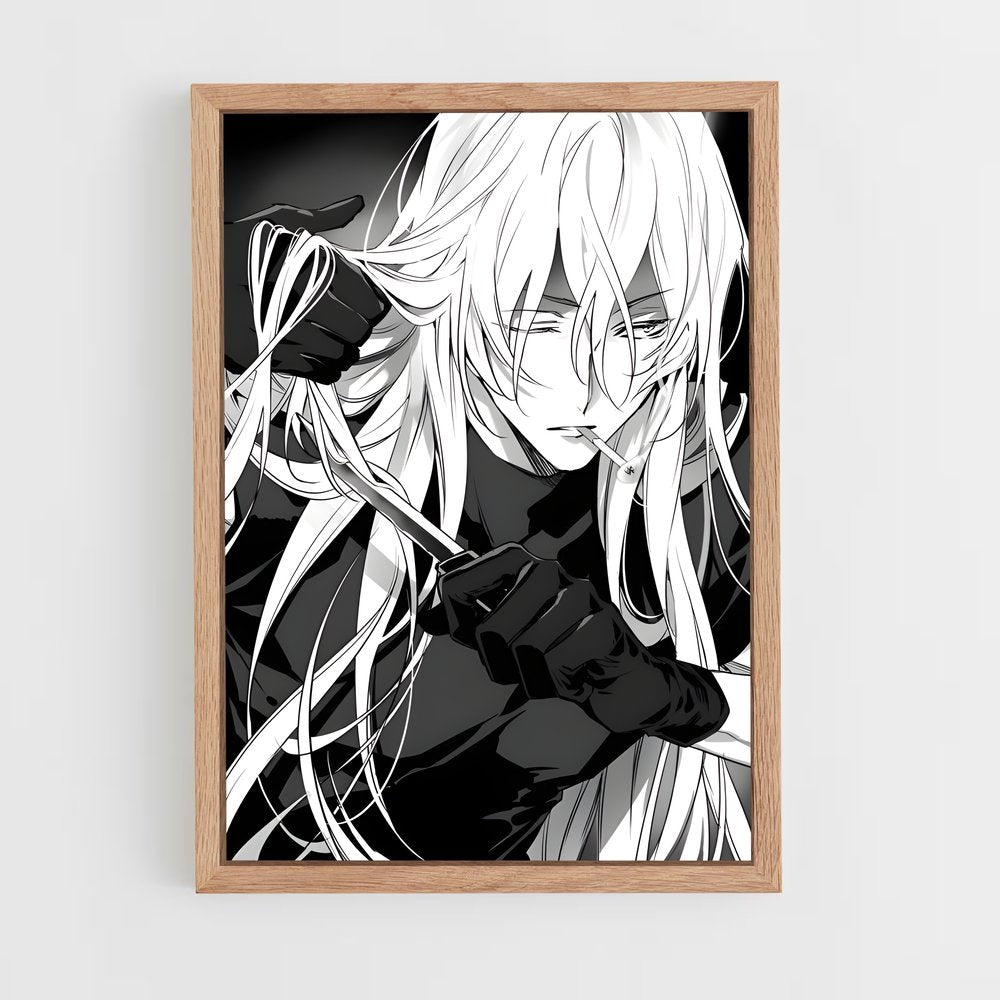 ap-gin detective conan-3 cadre Bois clair