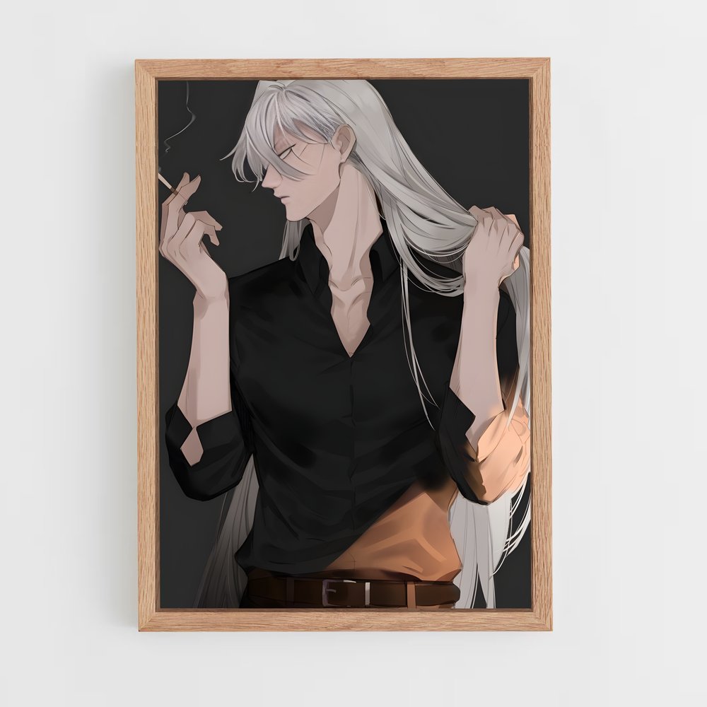 ap-gin detective conan-4 cadre Bois clair