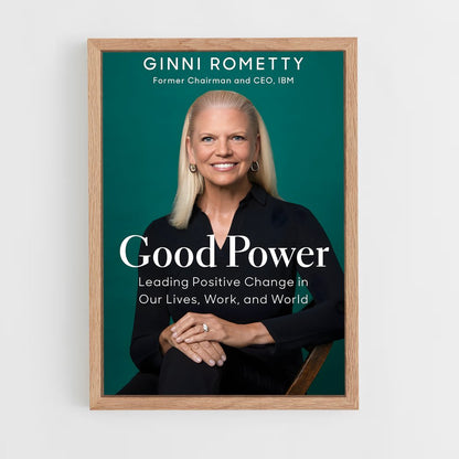 ap-ginni rometty-1 cadre Bois clair