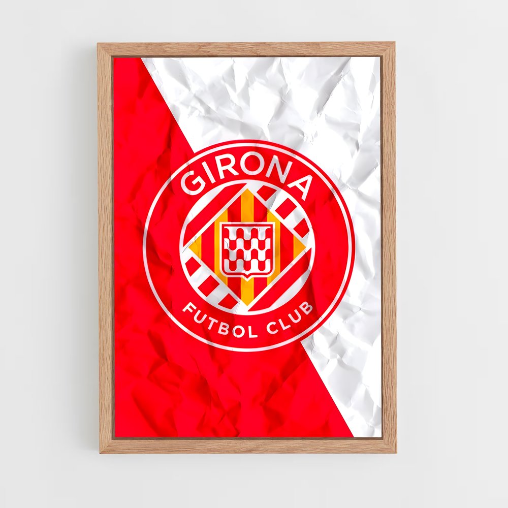 ap-girona fc-11 cadre Bois clair