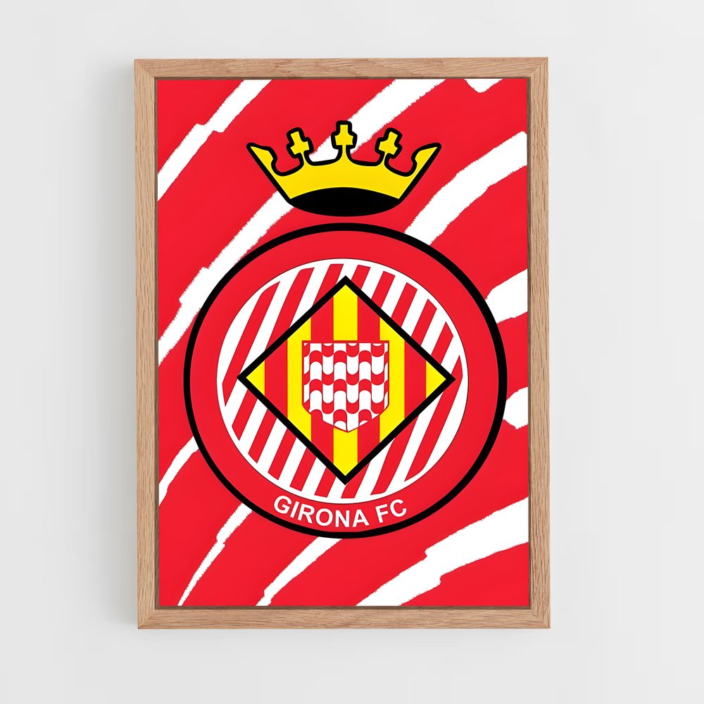 ap-girona fc-13 cadre Bois clair