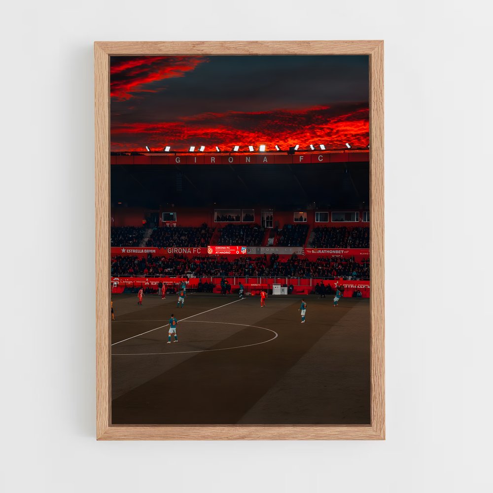 ap-girona fc-2 cadre Bois clair
