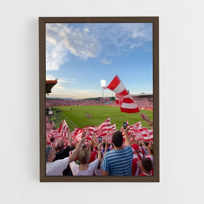 ap-girona fc-3 cadre Bois foncé