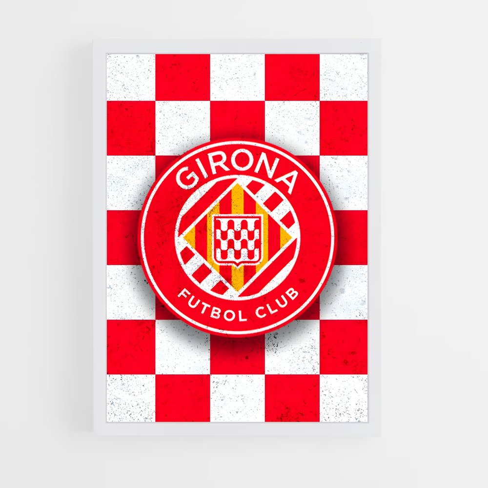 ap-girona fc-7 cadre Blanc