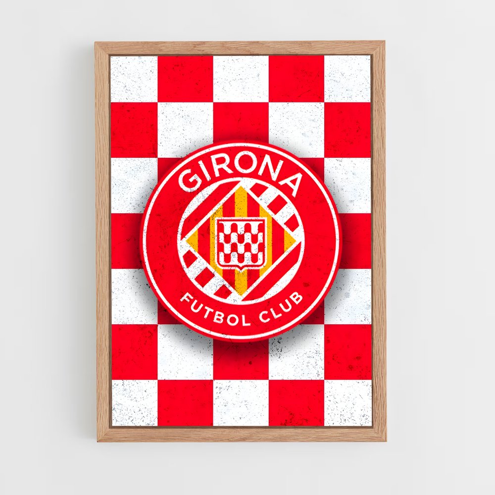 ap-girona fc-7 cadre Bois clair