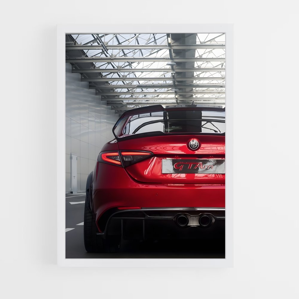 ap-giulia gtam-8 cadre Blanc