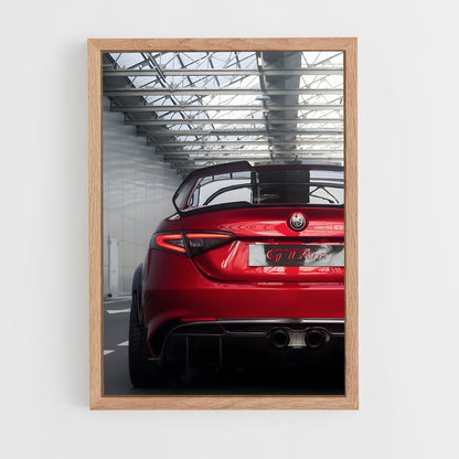 ap-giulia gtam-8 cadre Bois clair