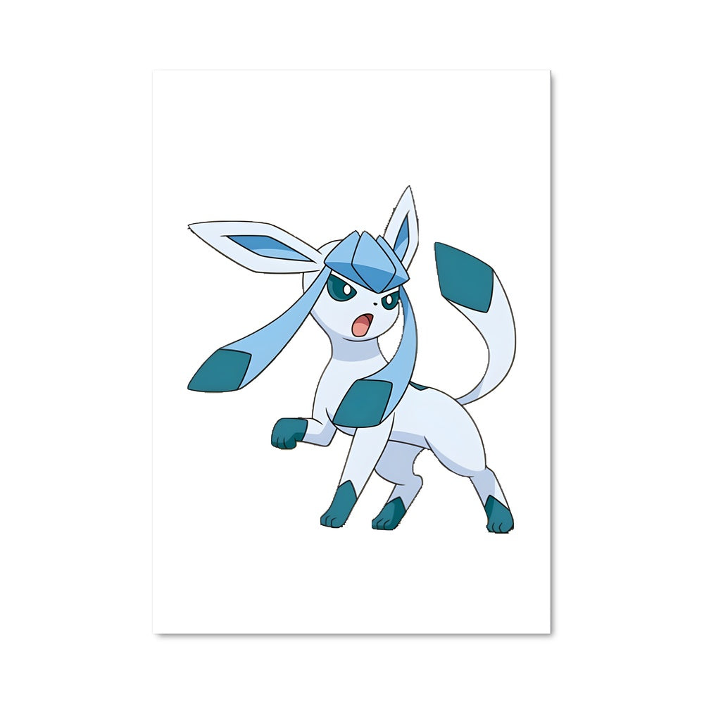 Poster Glaceon Éclatante