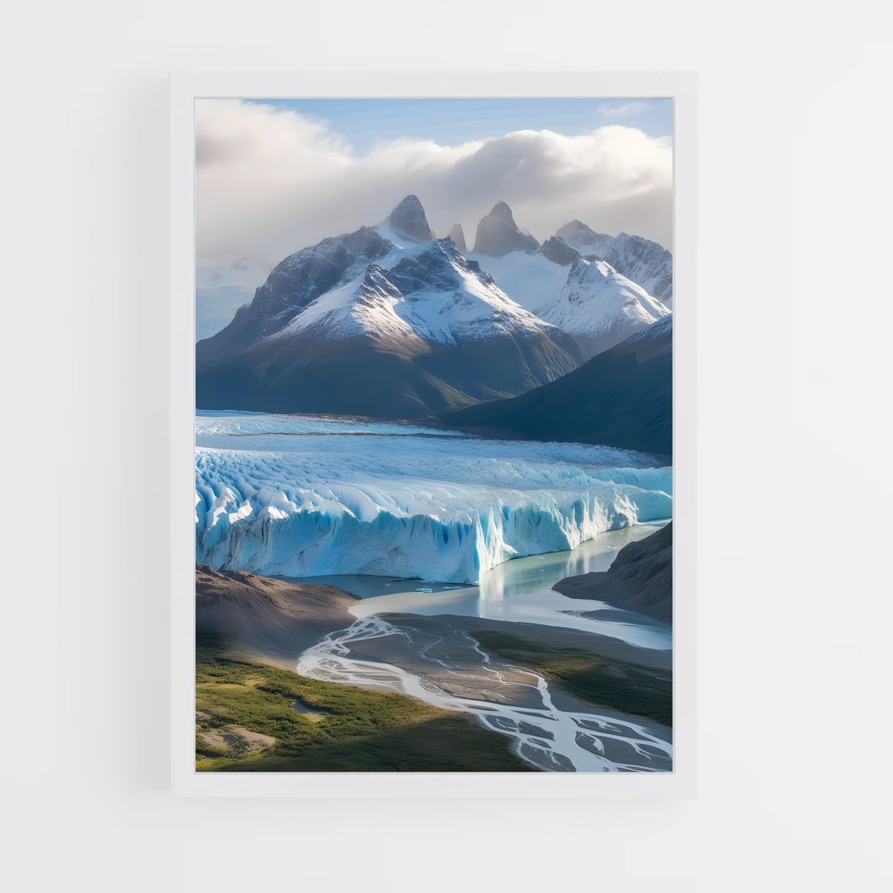 ap-glacial lake-4 cadre Blanc