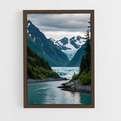 ap-glacier-10 cadre Bois foncé