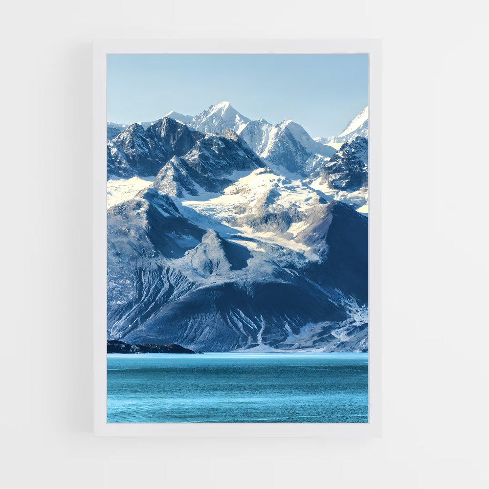 ap-glacier bay-1 cadre Blanc