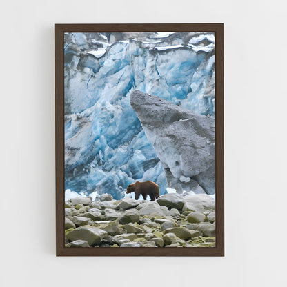 ap-glacier bay-4 cadre Bois foncé