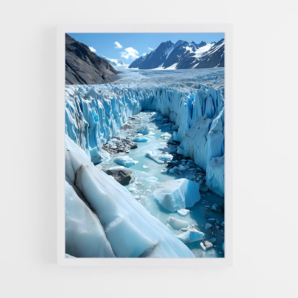 ap-glacier ice-4 cadre Blanc