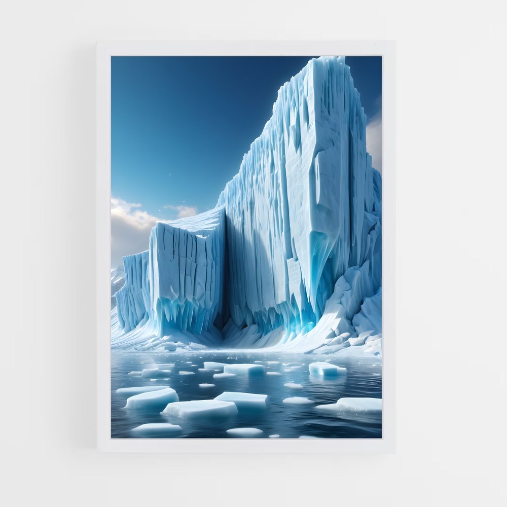 ap-glacier ice-7 cadre Blanc