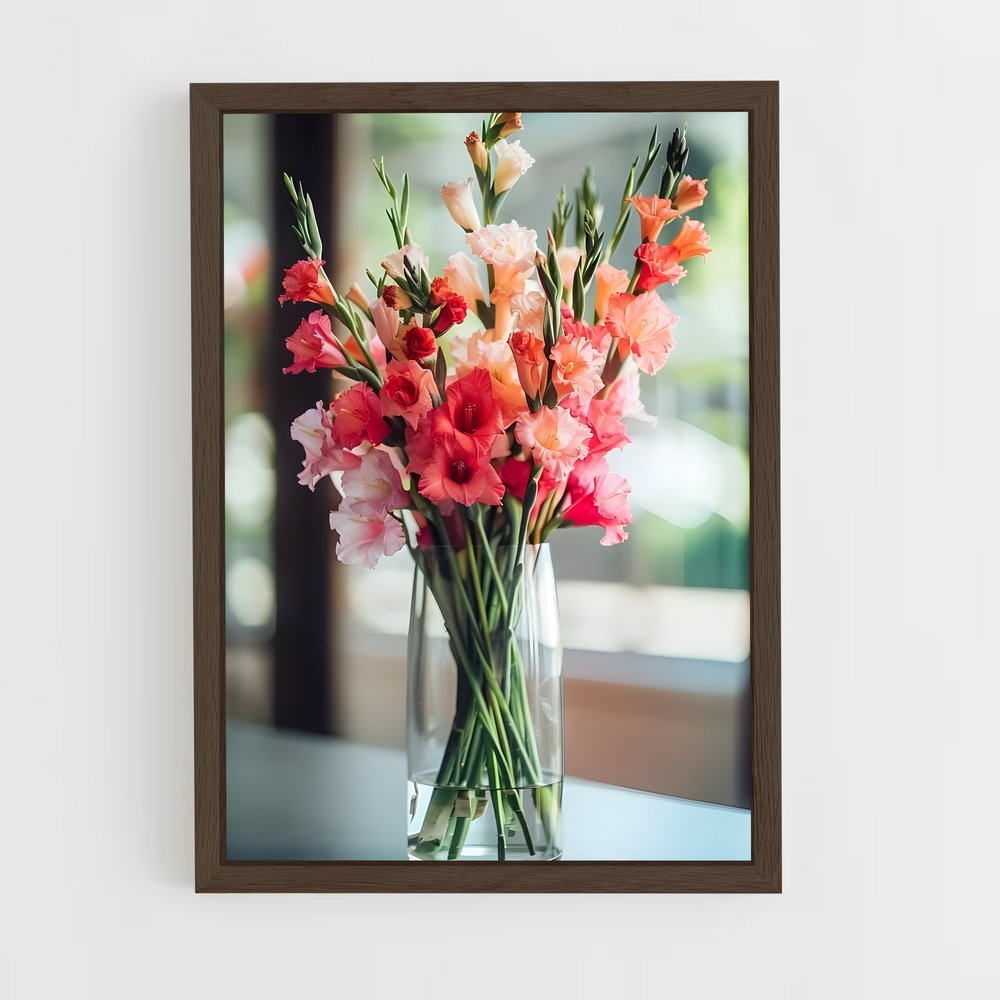 ap-gladiolus-11 cadre Bois foncé