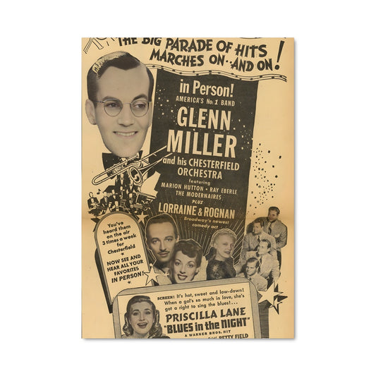 Poster Glenn Miller : L'Âge d'Or du Jazz