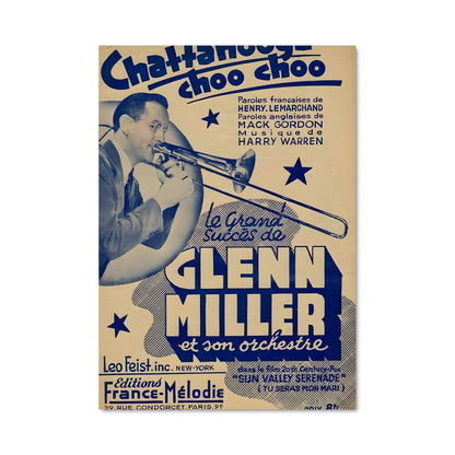 Poster Jazz à Paris