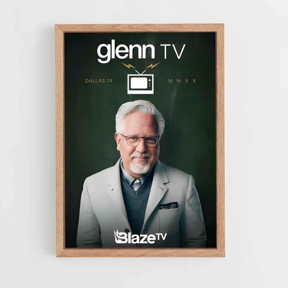 ap-glenn beck-1 cadre Bois clair