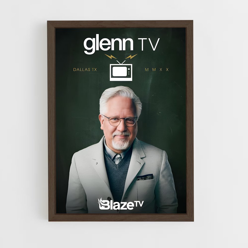 ap-glenn beck-1 cadre Bois foncé
