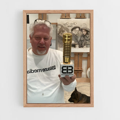 ap-glenn beck-2 cadre Bois clair
