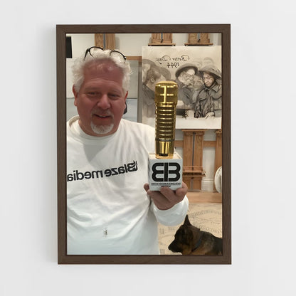 ap-glenn beck-2 cadre Bois foncé