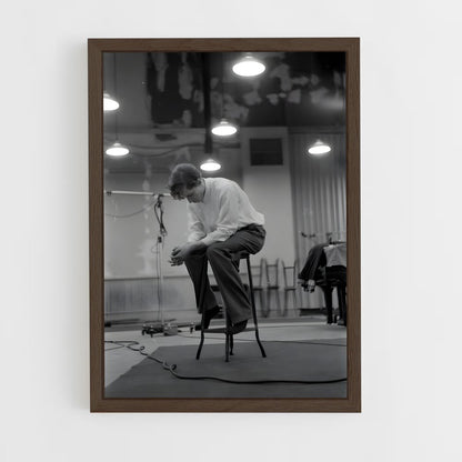 ap-glenn gould-3 cadre Bois foncé