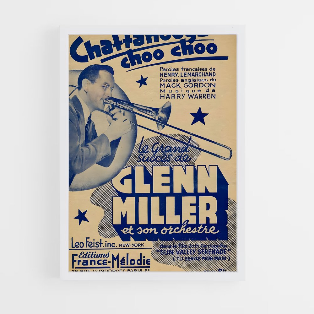 ap-glenn miller-3 cadre Blanc