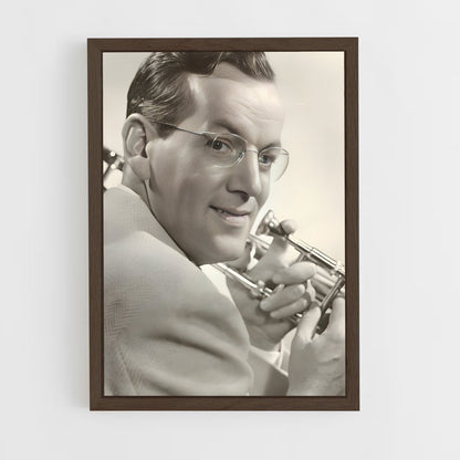 ap-glenn miller-4 cadre Bois foncé