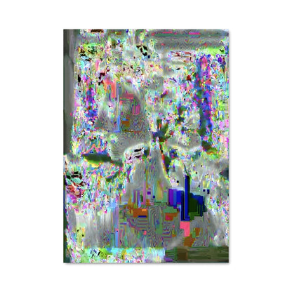 Poster Glitch art 20679