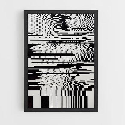 ap-glitch art-5 cadre Noir