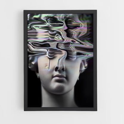 ap-glitch art-7 cadre Noir