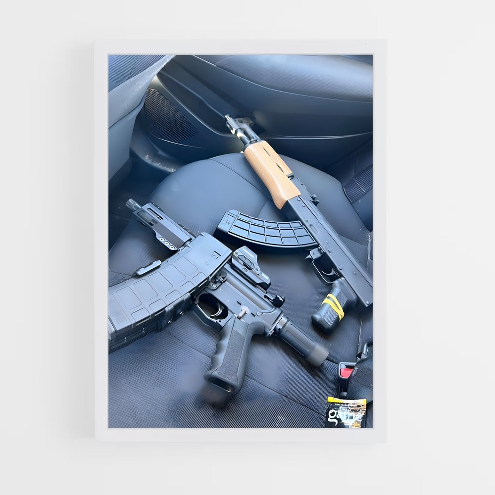 ap-glock 19-2 cadre Blanc