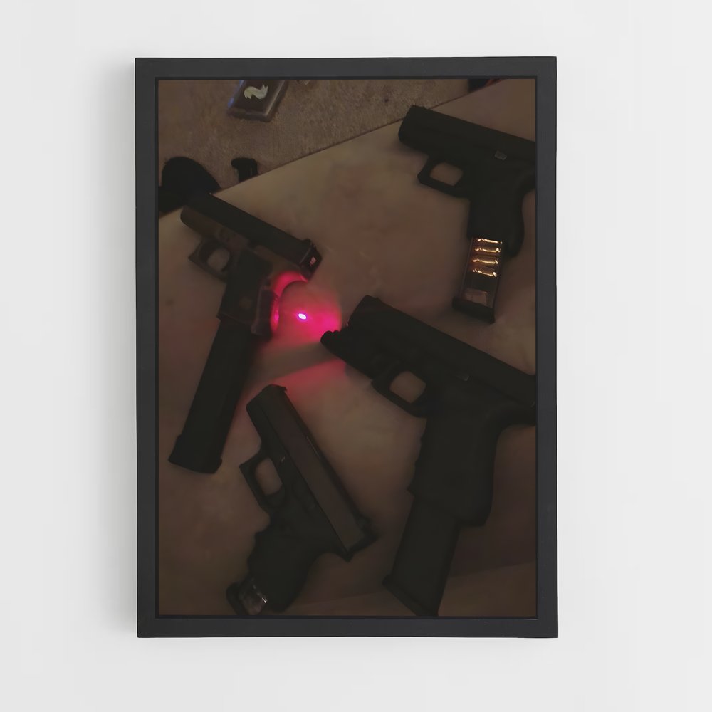 ap-glock 19-8 cadre Noir